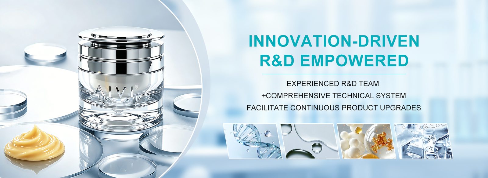 Innovation-driven R&D empowered — experienced R&D team and comprehensive technical system