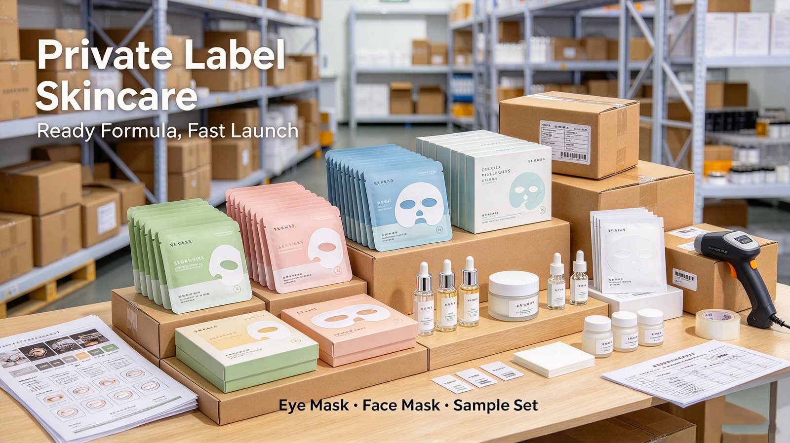 Australian offline beauty chain | Facial Rejuvenation Skincare Set ODM