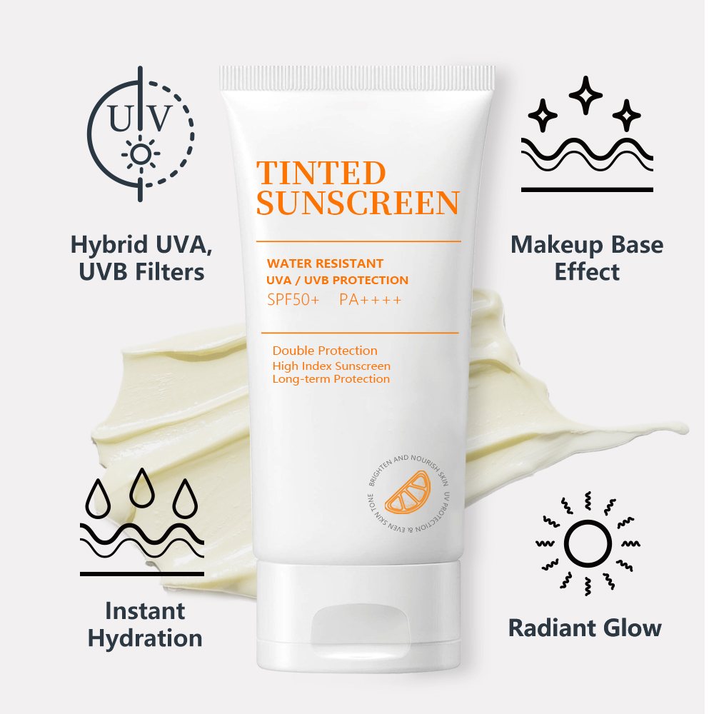Tinted Sunscreen SPF 50+ PA++++ for Sensitive Skin