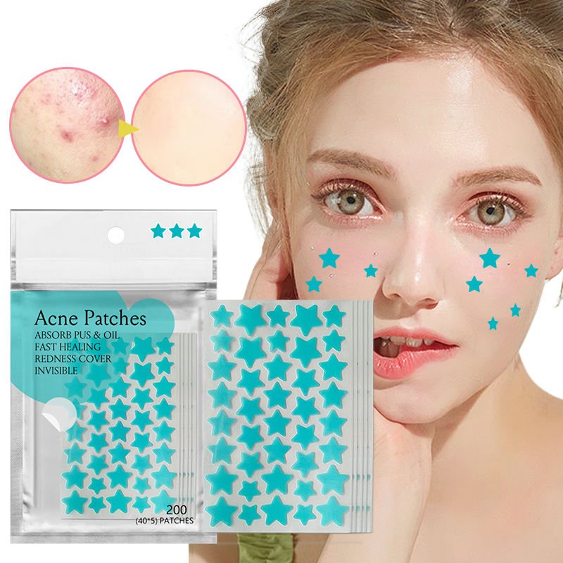 Colorful Star Hydrocolloid Acne Patches