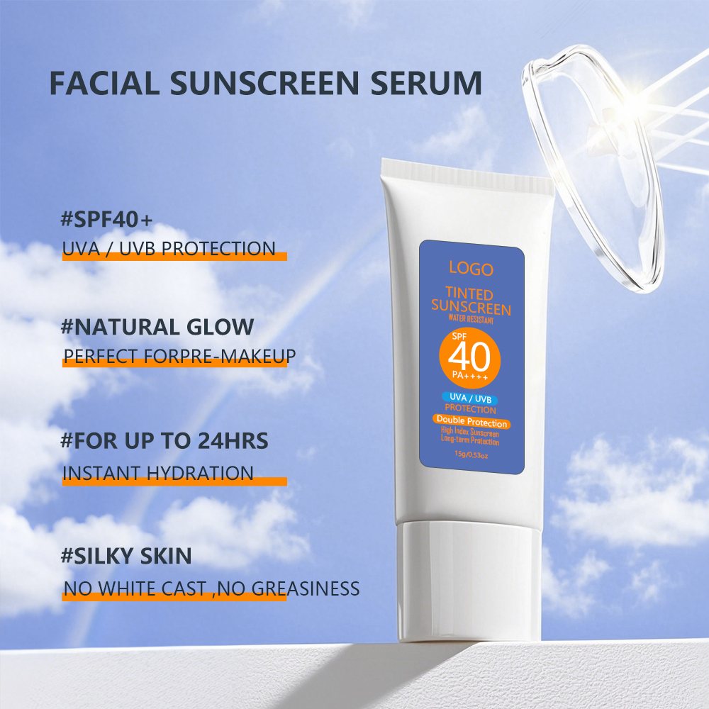 Colored SPF 40 PA++++ Water-resistant Sunscreen