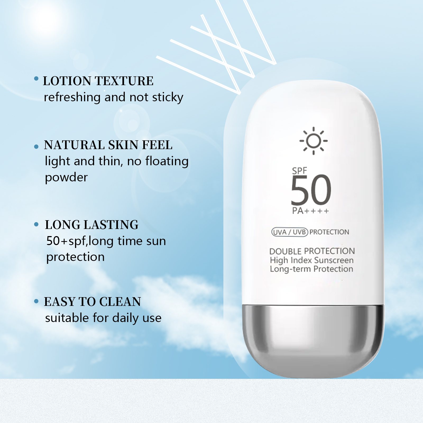 SPF50+ High Protection Sunscreen Lotion