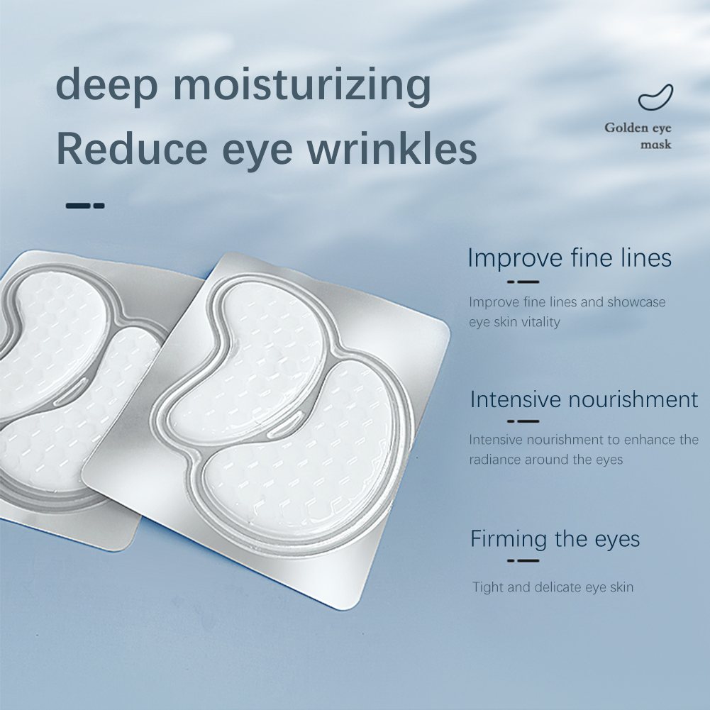 Honeycomb texture hydrogel moisturizing eye mask patch