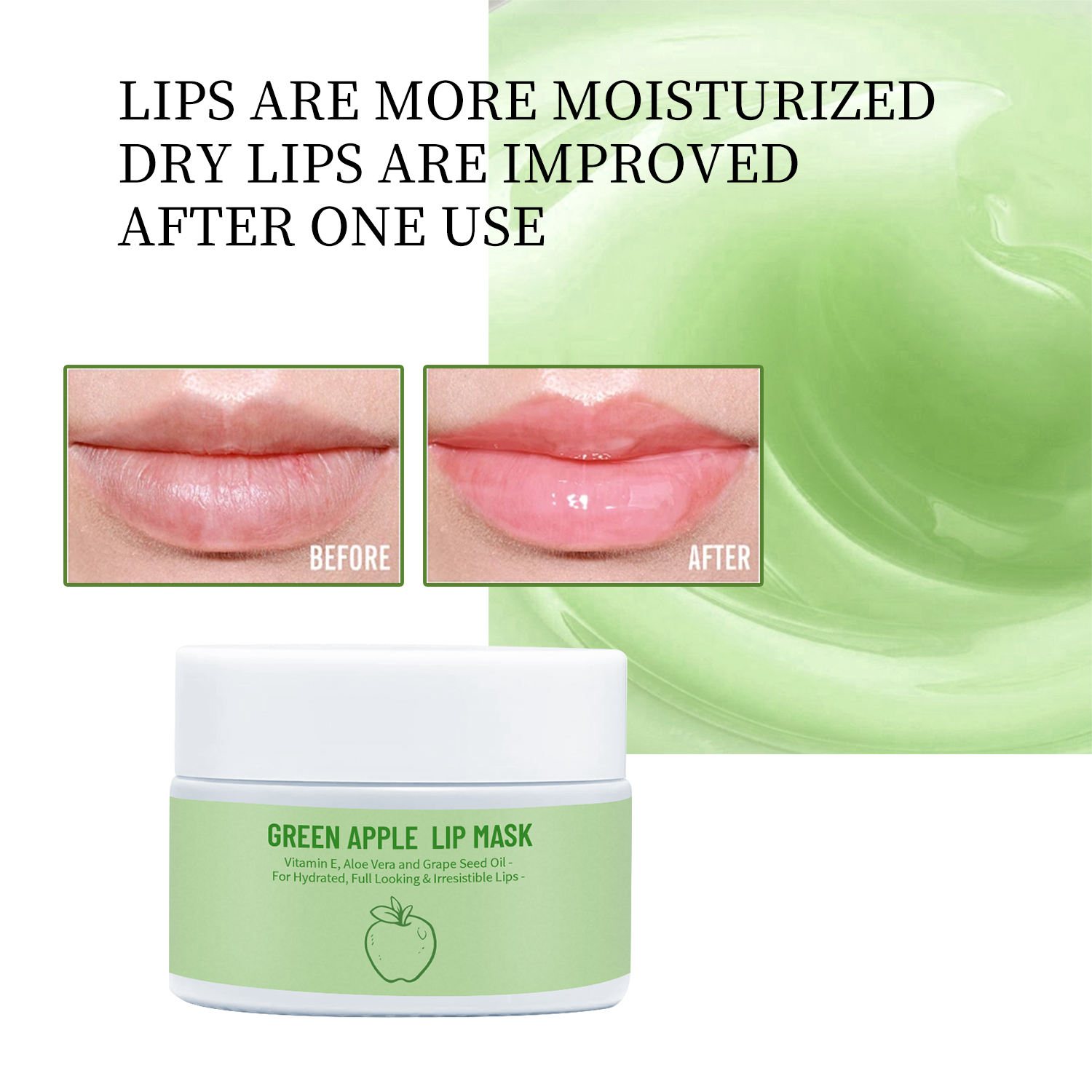 Fruit Jelly Sleep Lip Mask - Moisturizing, Nourishing and Repairing Lip Mask