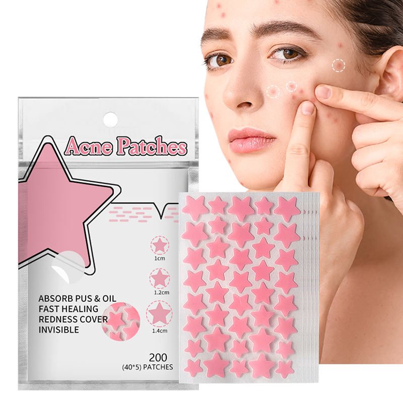 Star Shape Hydrocolloid Acne Patches