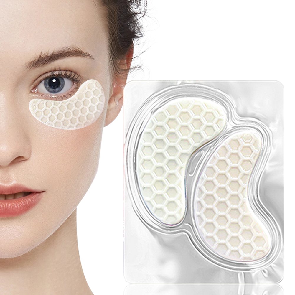 Honeycomb texture hydrogel moisturizing eye mask patch