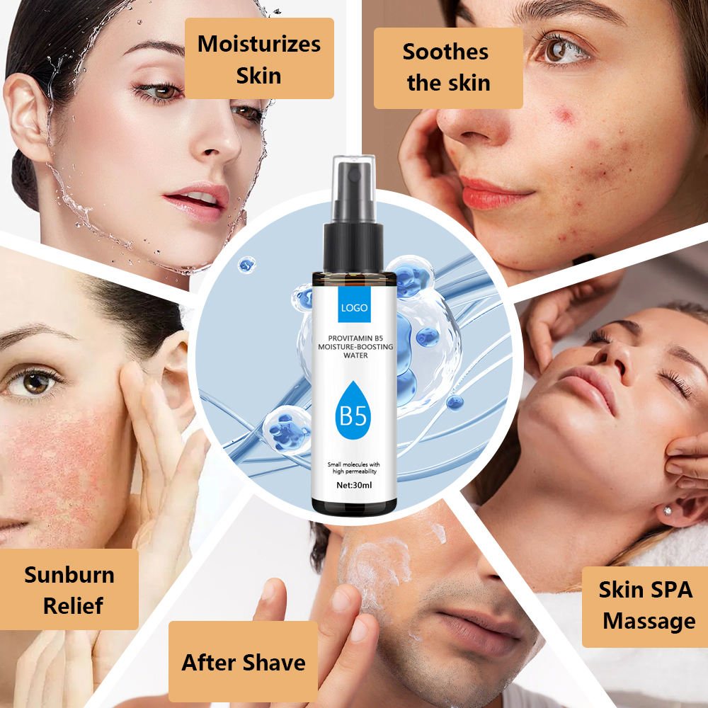Provitamin B5 Moisture-Boosting Facial Spray Toner – 30ml Hydrating & Soothing Mist