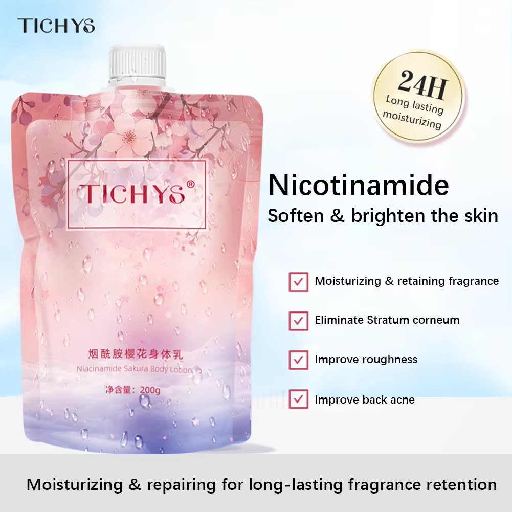 TICHYS Nicotinamide Sakura Body Lotion 200g