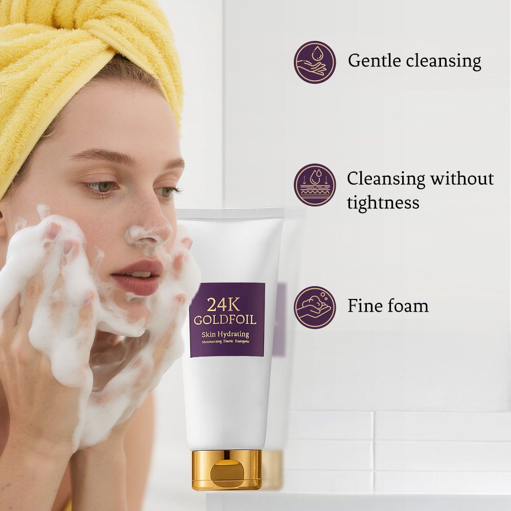 24K Gold Foil Moisturizing Skin Care Set (OEM/Wholesale Exclusive Supply)