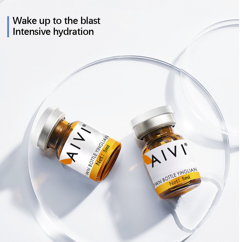 AIVI Small Brown Bottle Brightening Hydrating Facial Serum